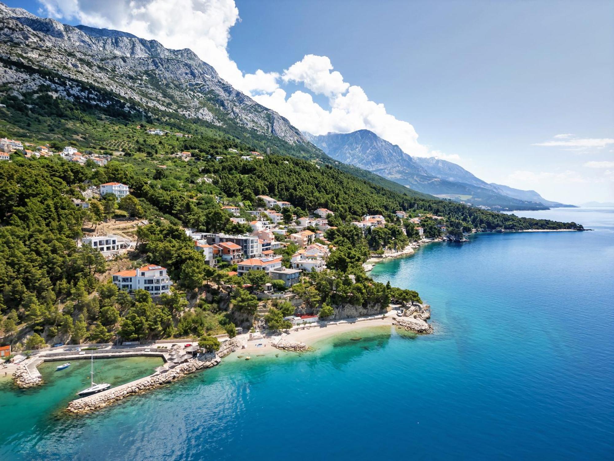 Villa Lito - Only 50M From Sea! - Makarska Exklusiv Brela Exterior foto